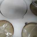 GBHOME Stoneware Dinnerware Sets for 8,24 Piece Rustic Plates and Bowls Set