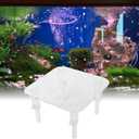 Protein Skimmer Stand, Clear Protein Separator Bracket Adjustable Height Acrylic Protein Skimmer Bracket Heightening Accessories for Aquarium Fish Tank