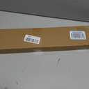 Ceiling Curtain Track, Curtain Track with Roller Hooks, 9ft - 12ft Ceiling Mounted Rail Set for Room Divider, White