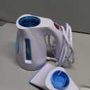 HiLIFE Steamer for Clothes, Portable Handheld Design, 240ml Big Capacity, 700W, Strong Penetrating Steam, Removes Wrinkle, for Home, Office(ONLY FOR 120V) (Blue)