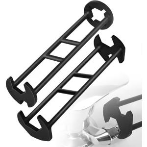 Multifunctional Sink Wrench, 2 Piece Basin Faucet Wrench Set, Plumbing Tools for Tight Spaces, Kitchen and Bathroom Installation Tool for Homeowners