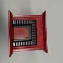 Wedinard Dollhouse Fireplace, Birch Doll House Grate 1:12 Scale Vivid Design for Kids