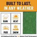 Ottomanson Artificial Grass Runner Lite 31" x 20'