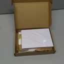 White Matte Invitation Pocket Folders With Envelopes For Wedding Engagement Bridal Shower Baby Shower Birthday 20 sets (white)