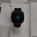 Fitbit Versa 4 Fitness Smartwatch with Daily Readiness, GPS, 24/7 Heart Rate, 40+ Exercise Modes, Sleep Tracking and more, Black/Graphite, One Size (S & L Bands Included)