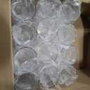 36pcs Candle Windproof Cylinder Shade for Home Decor Wedding Party Centerpieces Elegant Transparent Candle Holders for Warm Atmosphere, Size: 4", 6", 7 3/4"