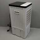 Evaporative Air Cooler, 3-IN-1 Swamp Cooler Air Conditioner w/ 7H Timer, 3-Speed Windowless Air Conditioner, Dual Tank Portable Air Cooler for Room/Office/Garage