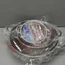 P&P CHEF Colander Set of 3, Stainless Steel Micro-Perforated Colanders Strainers for Draining Rinsing Washing, Ideal for Pasta Vegetables Fruits, Heavy Duty & Dishwasher Safe - 1/3/5 Quart