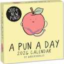 5 x Rockdoodles 2026 Punny Day-to-Day Calendar | Funny Daily Desktop Calendar Christmas Stocking Stuffer Gift for Home or Office, Daily Tear Off Pages With New Puns | A Pun A Day by Rockdoodles
