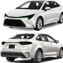 Precut Headlight Tail Light Tint Kit Film Fit for Toyota Corolla Sedan 2020 2021 2022 2023 Light Overlay Complete with Gloss Dark Smoke Wrap Cover Vinyl Decals