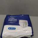 Amazon Basics Unisex Protective Underwear, Overnight Absorbency, Extra Large, 12 Count, (1 Pack of 12)