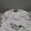 Sakoonee Women Men Harem Pants Palazzo Dhoti Style 2 Pockets Cotton (White), One Size