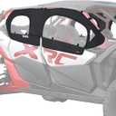 StarknightMT X3 MAX Cab Enclosure Upper Doors, Upgrade Zipper Vent 4-Seat Soft Side Window Compatible With Can Am 2017-2025 Maverick X3 MAX X Turbo R DS RS RR MR, Work with Roof Windshield Mirror