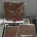 WAMPAT Shelf Floor Lamp Modern Standing Light for Living Rooms and Bedrooms Metal Frame with Open Box Display Shelves Black