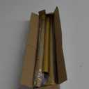 Gold Shower Curtain Rod 31 to 68 Inch,1 Inch Diameter Adjustable Spring Tension Stainless Steel Telescoping Rod,Easy Install,No Rust