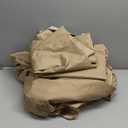 10x10 Durable Pop Up Canopy Tent with Sidewalls, Waterproof Attachable Tent Wall, Privacy Shade for Outdoor Events, Camping, Farmers Market (Khaki with Awning)