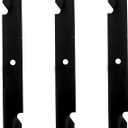482878 High Lift Mower Blades Set Replaces Ferris 21227S 5021227 Scag 482462 48108 Encore 481707, Compatible with Scag Tiger Cub Wildcat Turf Tiger John Deere Walk-behinds Mower 36'' 52'' Deck (3PACK)
