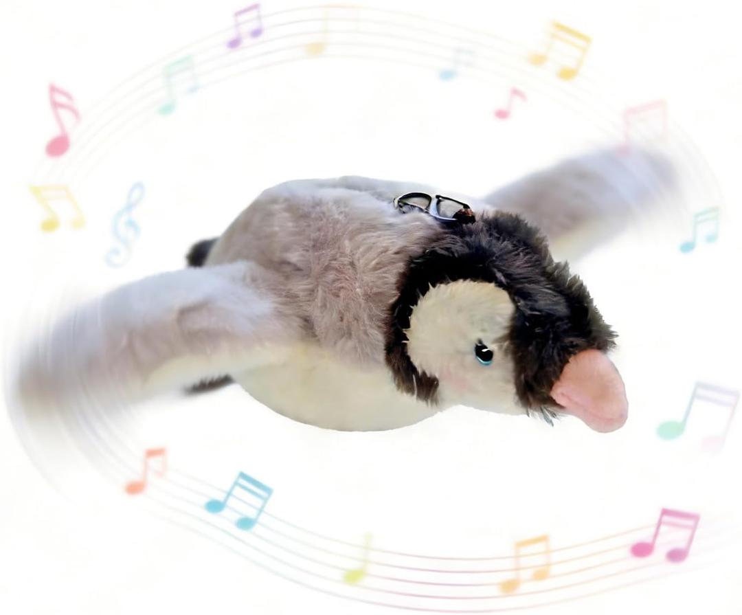 YAKINI Flying Bird Cat Toy, 2026 Upgrade Flapping Bird Cat Toy Flying Bird Cat Toys for Indoor Cats, Chirping Bird Cats Toy, Interactive Cat Toys for Bored Indoor Adult Cats (GREY)