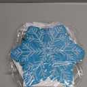 Kolldenn 12 Pcs Snowflake Party Favors Bags Glitter Small Wonderland Paper Winter Goodie Bags with Handle for Candy Treat Gift Winter Holiday Birthday Christmas Party Supplies