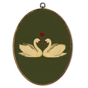 2 x laveliabel Olive