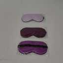 Sleep Mask - Super Soft Eye Masks with Adjustable Strap, Lightweight Comfortable Blindfold, Perfect Light Block for Men & Women (Light Purple, Deep Purple)