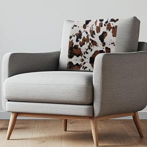 Cow Headrest Covers Couch Fabric Sofa Headrest Slipcovers Stain Resistant Furniture Protector Recliner Headrest Cover for Living Room Loveseats