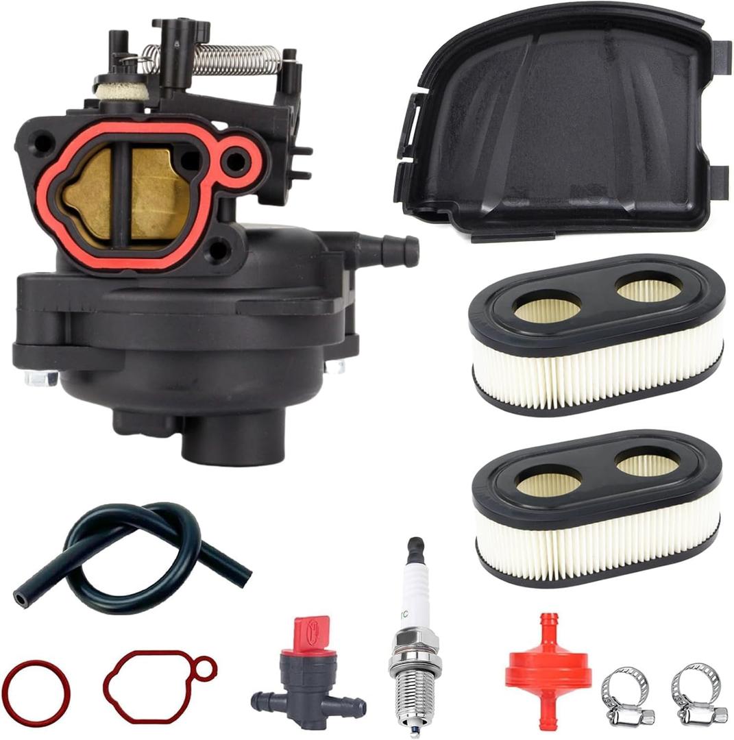 21465 Carburetor Kit For Toro 21465 20339 and 7.25 163cc 22in Recycler Lawn Mower (400000000-408999999) Replacement Parts With Air Filter/Cover