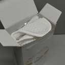 Bath Pillow Bathtub Pillow, Luxury Bath Pillows for Tub Neck and Back Support, Bath Tub Pillow Headrest with Soft 4D Mesh Fabric and Non-Slip Suction Cups, Relaxing Bath Accessories Spa Gifts (White)