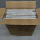 3 Pack Storage Bins Fabric Collapsible Organizers with Handles Sturdy Canvas with PP Board 17.9x 11x 7.9 Beige Foldable Storage Box for Closet Shelves, Books, Toys, Clothes, Office Organization