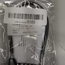 Combination Cable Lock, 3/16-Inch Steel Cable, 7-Inch Length, 4-Digit Lock for Gates, Fences, Cabinets,Shed,Dumpster,Outdoor Security