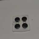 4 Pack Bluetooth Tracker, Works with Apple Find My (iOS Only, Not for Android), Smart Item Finder with Loud Sound, Key Finder Air Tracker Tags, Tracker Tag Locator for Keys, Luggage, Satchel (Black)