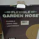 100 FT Non-Expanding Garden Hose, 2026 New Upgrated Non-Expandable Garden Water Hose - Ultra-Light & Flexible Burst-Resistant, Kink-Free Garden Hoses, All-Weather Use for Lawns, Gardens,Outdoor