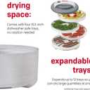 Nesco FD-60 Snackmaster Express Food Dehydrator for Great Jerky and Snacks, 4 Trays, 13.5" X 9.75", White and Grey