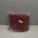 COSY HOMEER 48x20 Inch/30X20 Inch Kitchen Rug Mats Made of 100% Polypropylene 2 Pieces Soft Kitchen Mat Specialized in Anti Slippery and Machine Washable,red (20"x30"+20"x48")