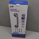 TAILI Grab Bars for Bathtubs and Showers 2 Pack Suction Grab Bar, Heavy Duty Shower Handle Removable Bath Handrails for Seniors and Elderly, Bathroom Safety Grip No Drilling Waterproof,Grey (16.8", Gray)