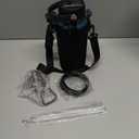 BENZZO 32/40/64/128oz Water Bottle with Straw Auto Spout Lid Keep Cold 48h, Insulated Water Bottles 32 oz with Strap Carrier, Protective Boot & Paracord Handle (Indigo Black)