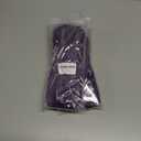 2 x Purple Braiding Hair 14 Inch Short Pre Stretched Hair Straight Yaki Texture Synthetic Hair Extensions Softness, 2 Packs