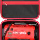 Hard Storage Bag Case for CRAFTSMAN V20 Tire Inflator, Air Compressor Bag Compatible with Craftsman V20 Inflator Portable Air Pump (CMCE520B) (Case Only)