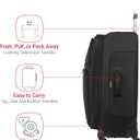 SWISSGEAR Sion Softside Expandable Spinner Luggage Durable Lightweight Travel Suitcase, Black, 1-Piece Set (Large, 29)