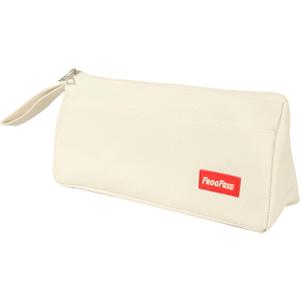 Pencil Case Large Capacity Pencil Pouch equipped with Simple & Convenient Design, for learn & Office Stationery OrganizerBeige