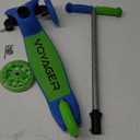 Scooter for Kids Ages 3-5 - Light Up Wheels, Extra Wide Deck, Foot Activated Break, Self Balancing Kids Toys for Boys & Girls