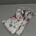 2 x Christmas Dish Towels Set of 2,Winter Hand Towels for Bathroom Decorative,Kitchen Decor Cleaning Drying Kitchen Towels Dishcloth 18 x 26 inches,White Snowman Christmas Tree