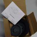 Hibbent Upgraded 3 in 1 Kitchen Sink Drain Strainer and Stopper Combo, Stainless Steel Metal Pop Up Sink Stopper, 3 Anti-Clogging Basket Strainer with Handle for US Standard 3-1/2 Inch Drain, Black