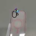 ORNARTO Air Case for iPhone 17 Clear | Military-Grade Drop Protection | Camera Control Button | Compatible with MagSafe | Built-in Air Phone Cover - Pink