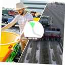 1set Distribution Tube for Corn and Wheat Planters Plastic Seeder Accessory for Even Dispersion Farm Equipment for Planting Needs