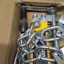 YELLOW JACKET Engine Hoist Shop Crane Engine Leveler 1500lbs Steel with Ball Bearing and Adjustable Handle