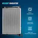 Nilight Radiator for Hyundai Santa Fe 2010 2011 2012 2013 2014 2015 2016 2017 2018, Santa Fe XL 2013-2019, Kia Sorento 2011-2015 2.4L 3.3L 3.5L