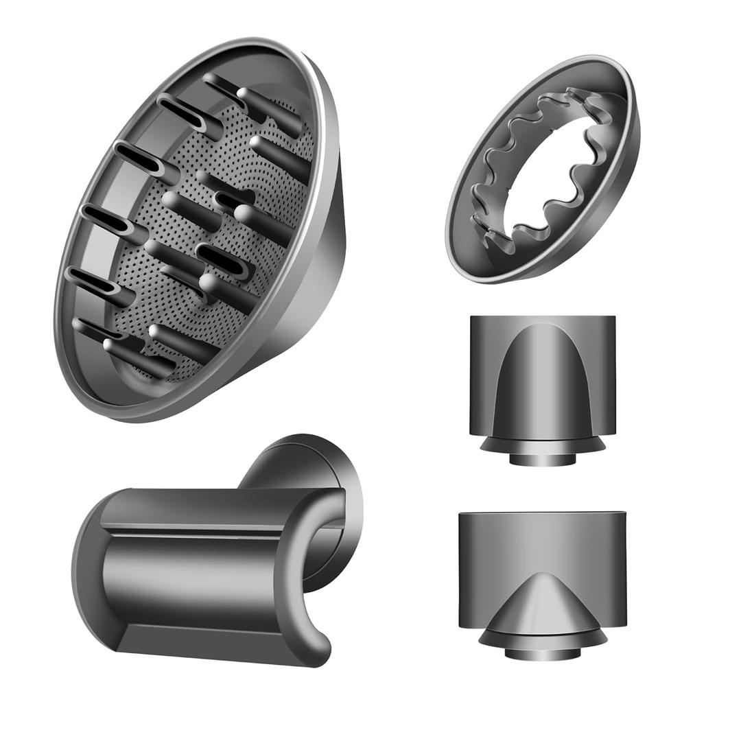 Hair Diffuser Attachment Nozzles for Hair Dryer Hd01 Hd02 Hd03 Hd04 Hd08 Hd15-Diffuser Attachment for Hair Dryer-Styling Flyaway Attachment Nozzles/Smoothing Nozzle Tools Attachment