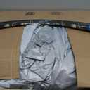 Car Cover Waterproof All-Weather,Heavy-Duty Outdoor Full Exterior Automobiles SUV(Length 191-201 inch) with Windshield Sun Shade Universal Fit Ford Explorer,Toyota Highlander,Durango etc