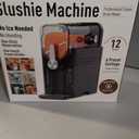 BKPPM Slushie Machine: No Ice Needed Slushy Machine for Home, 6 Preset, Real-Time Temp Display, Auto-Clean | Frozen Margaritas, Cocktails, Frappés, Ice Cream, Smoothies, Milkshakes,Summer Parties